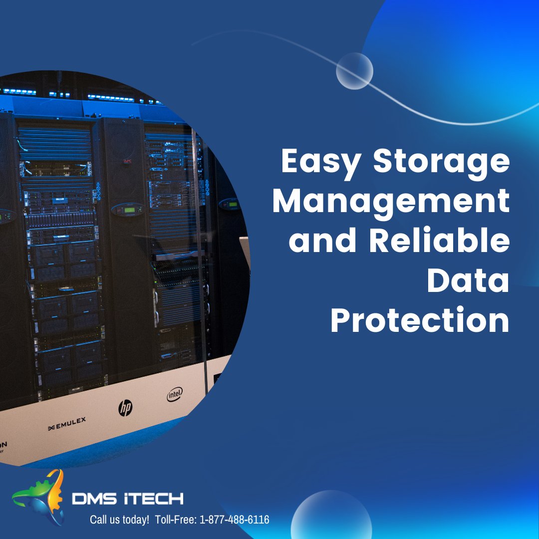 DMSiTech's tweet image. Easy Storage Management &amp;amp; Reliable Data Protection

With the DMS iTech #SANsolutions, you&apos;ll get the speed you need across the entire data path from server to storage systems. Provide the required disk performance to your business-critical apps in microseconds—not milliseconds.