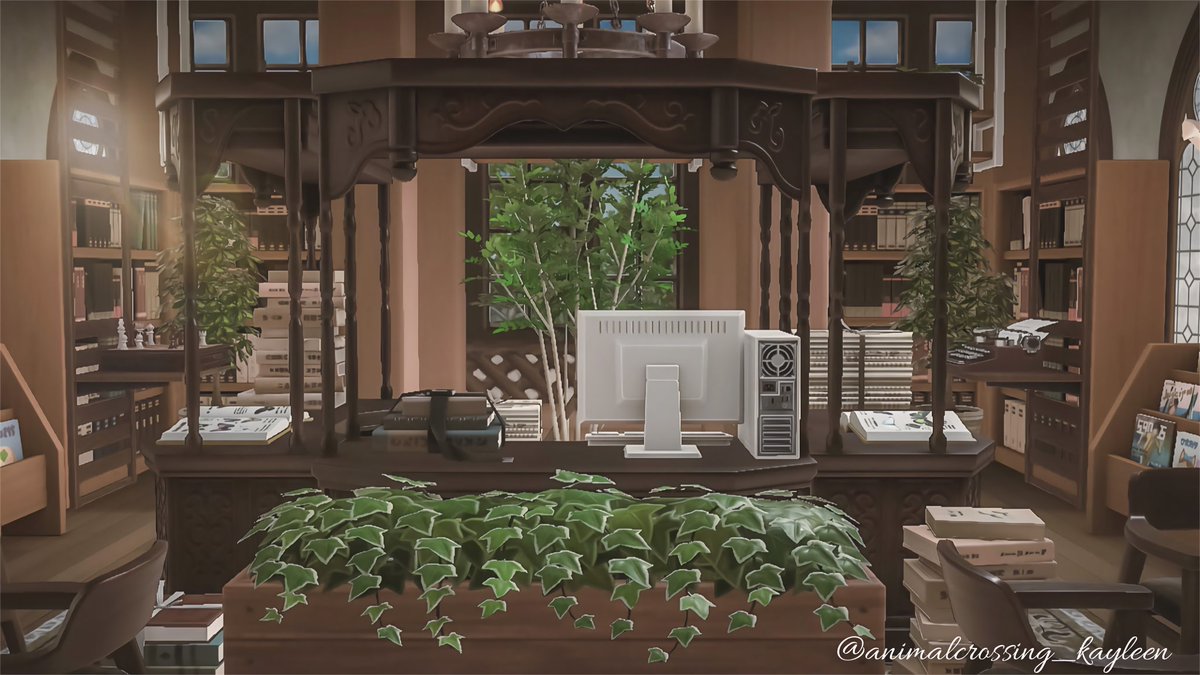 kayleens_coffee's tweet photo. A bookstore for the plant lover 🪴🌿

@amb_crossing told me to make a bookstore…so I made a bookstore 🌝✨

#あつ森 #あつまれどうぶつの森 #ACNH #AnimalCrossingNewHorizons #acnhinspo #ACNHdesign #どうぶつの森 #NintendoSwitch #ACNHUpdate https://t.co/ts6T8M1RyL