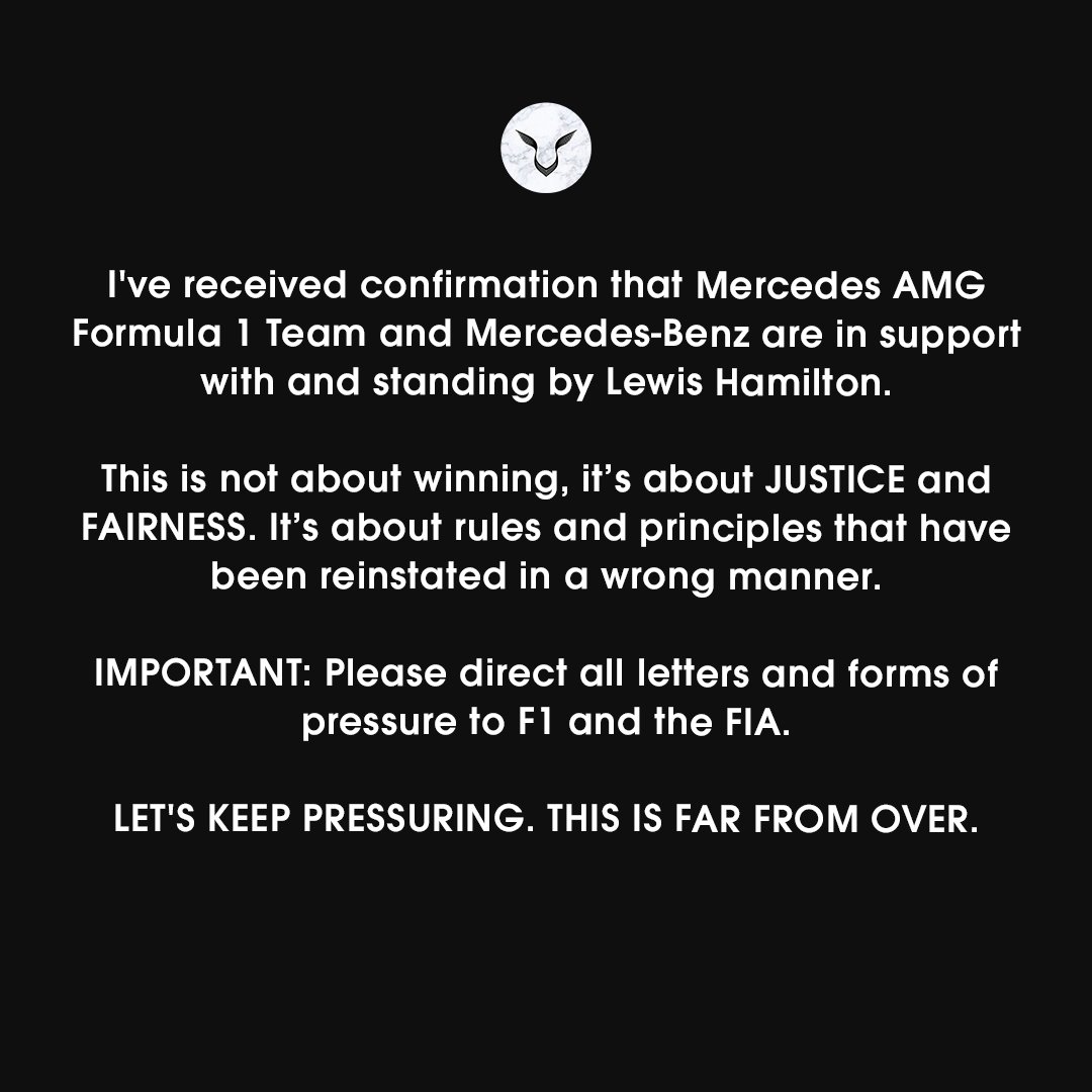 lhamiltoncrew's tweet image. @MercedesAMGF1 @MercedesBenz @LewisHamilton @fia @f1