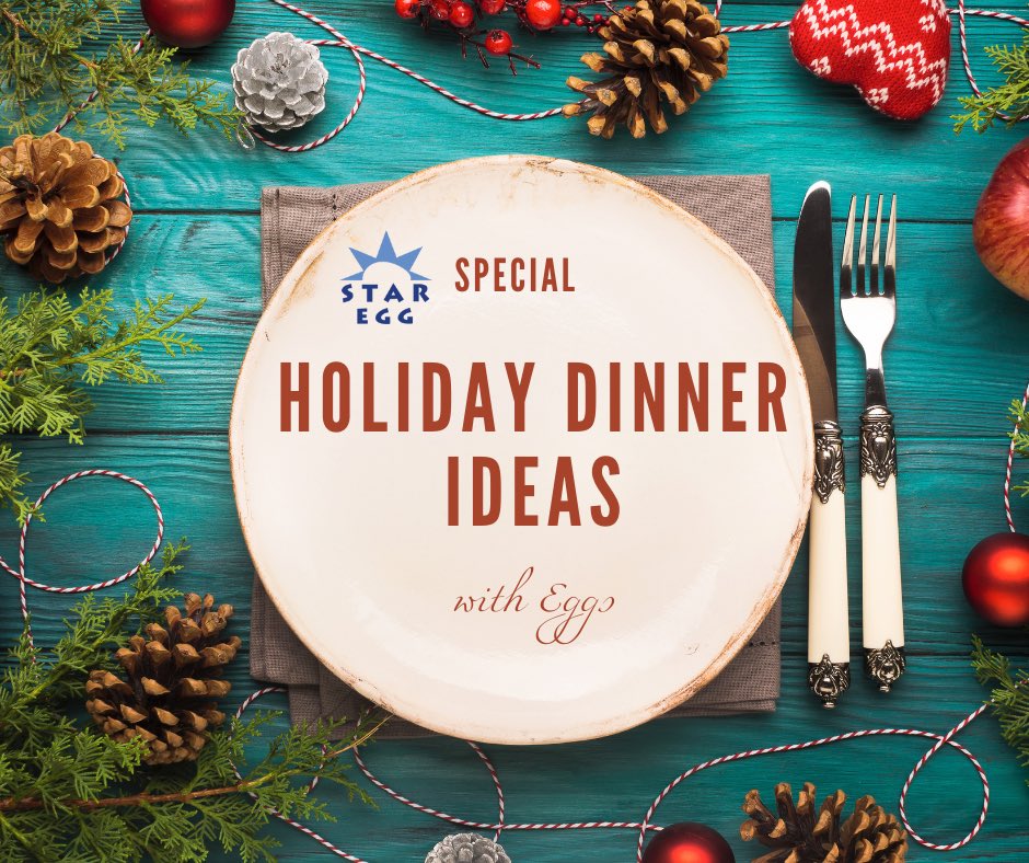 It's nearly time to start planning your holiday dinner! Do you know how many different ways you can incorporate eggs into your festive supper?

Get Cracking has tons of recipes to share with you about using eggs this holiday season: eggs.ca/recipes/cat/32…