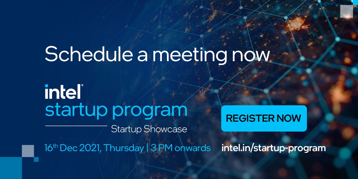 IntelIndia's tweet image. The meeting scheduler is now live! Schedule a meeting now with the founders of 8 disruptive startups of the Intel Startup Program - intel.ly/323kwcU #intelstartupprogram #AI #IoT #IIoT #deeptech #intelstartupshowcase #innovation