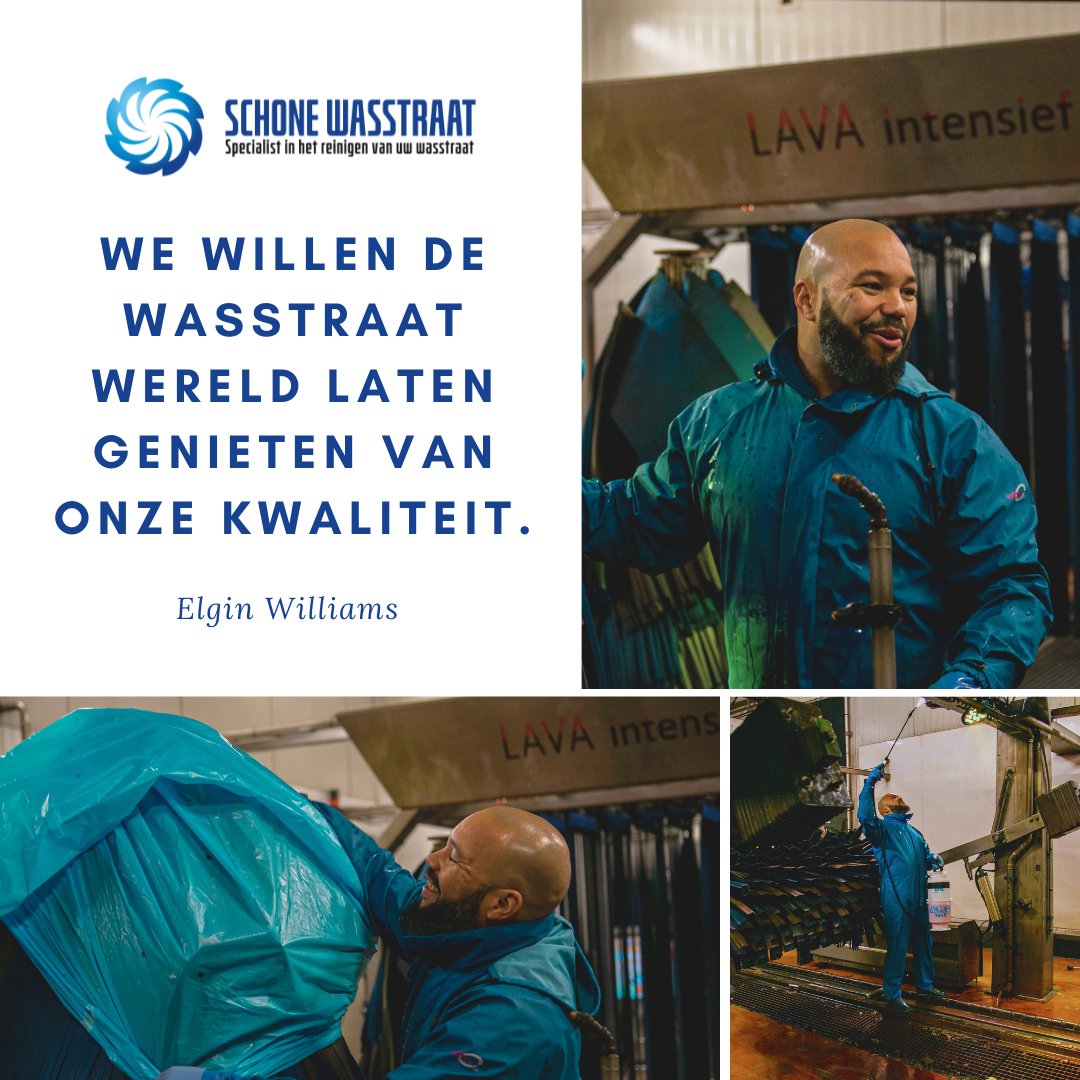 SchoneWasstraat's tweet photo. We willen de #wasstraat wereld laten genieten van onze kwaliteit. En dit doen wij met een lach op ons gezicht! 😄

Twijfel je of jouw vieze wasstraat nog schoon wordt? Laat je verbazen! https://t.co/9uU55hwO5K