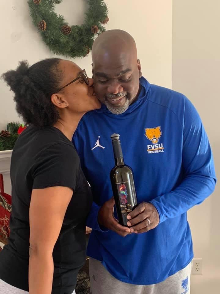 Kwray54's tweet photo. Good Day Twitter! Today my wife and I celebrate 20 Years of marriage. Happy Anniversary Babe! The Real MVP! Here’s to many many more. Love you with all my heart and soul Dr. Kay Ray! #HappyAnniversary #BlackLoveMatters  #20Years #TrenchMob https://t.co/HXun9Novb0
