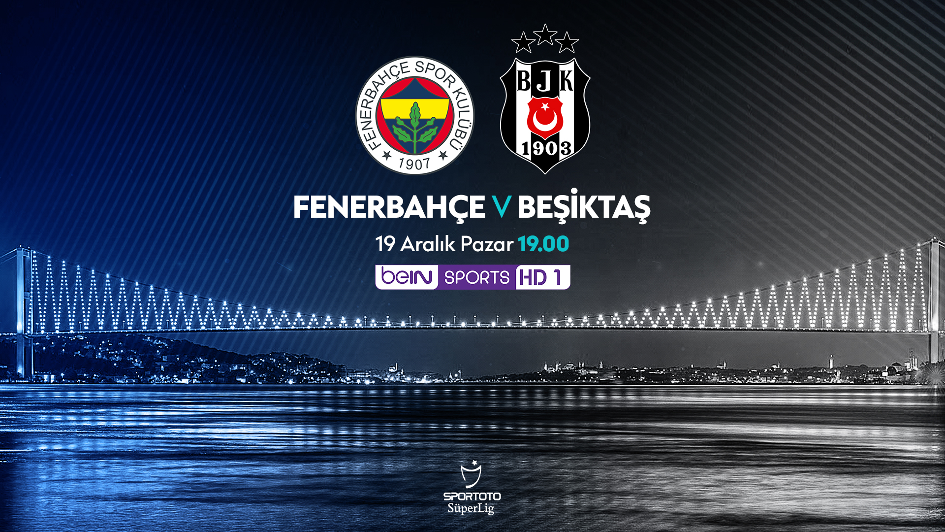 canli mac izle fenerbahce besiktas 19 aralik bein link spor ekrani haberler