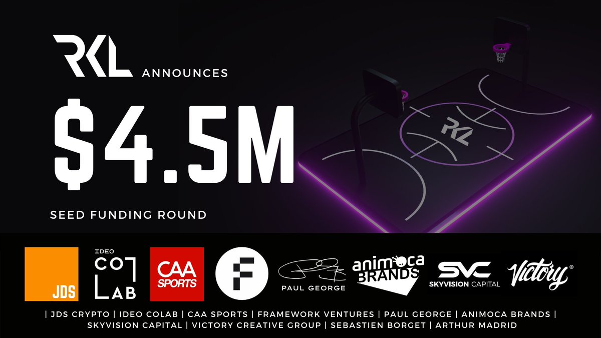 RumbleKongs's tweet image. Rumble Kong League raises $4.5M! 

It's showtime! We are announcing our Seed funding round, introducing our kickass partners, enabling us to grow RKL to new heights. 

Read all about it here 👇
rumblekongleague.substack.com/p/rumble-kong-…
