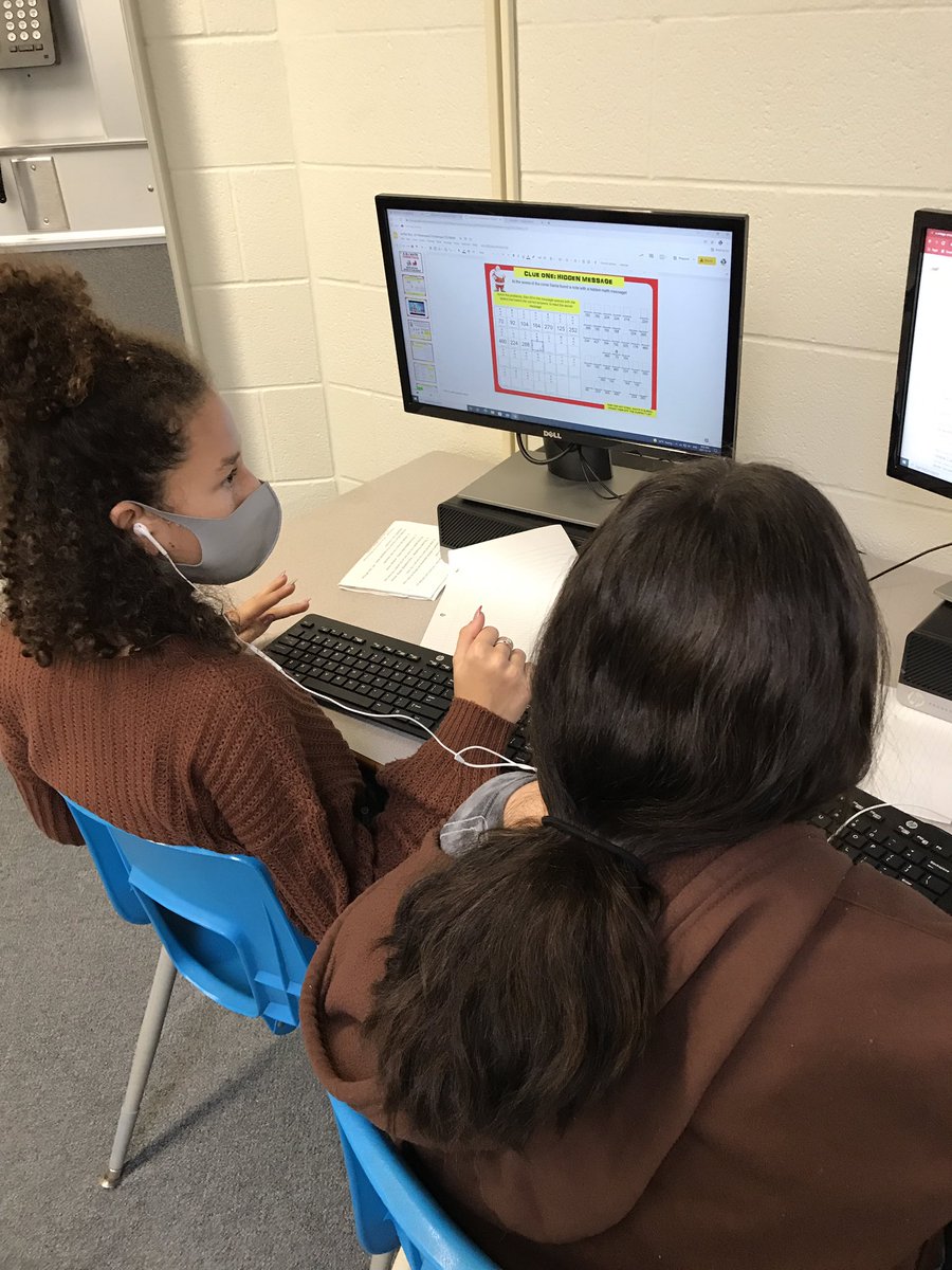 WCDSBLiteracy's tweet photo. Who Stole Santa’s Sleigh? The #grade8s at @BrebeufNews are investigating to help save Christmas! https://t.co/oXdoce1g3R