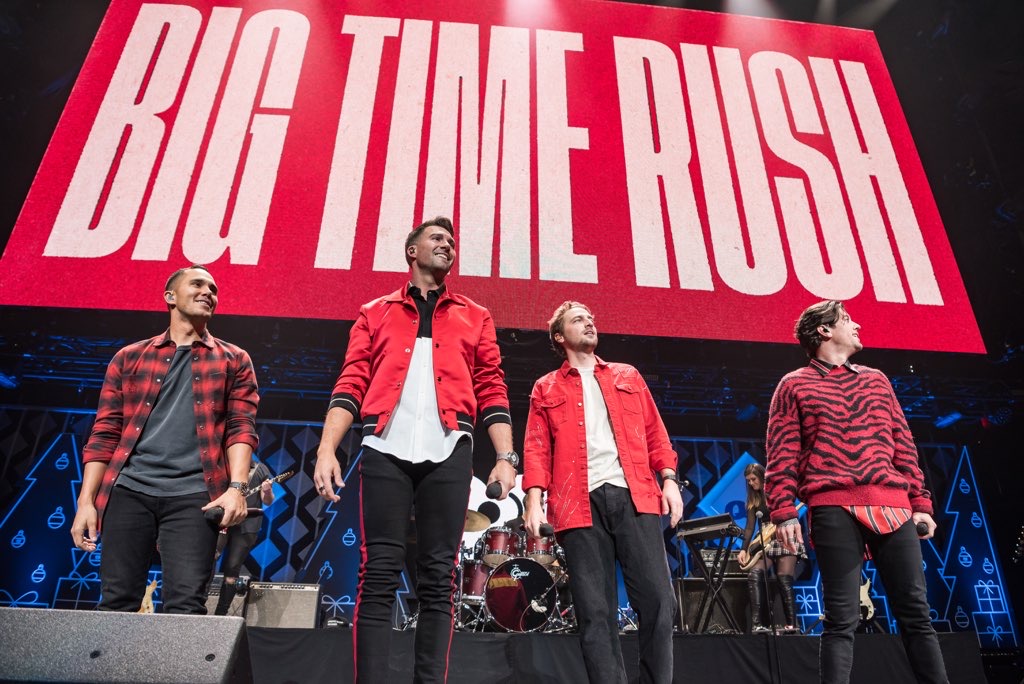 bigtimerush's tweet image. Big Time Rush is back 🤟🏼 Hell of a first show to kick off this reunion. Thanks Philly and @iHeartRadio for showing us so much love @IHRJingleBall 
We're just getting started...