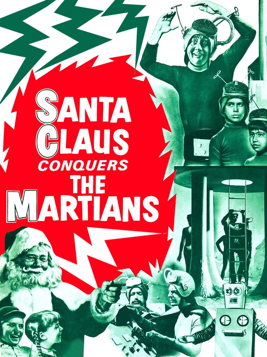 Cult_Movie_Cult's tweet photo. Our 2021 holiday special! And what better film to discuss than 1964’s SANTA CLAUS CONQUERS THE MARTIANS?

Listen here: https://t.co/UCxJWmwD2D
Spotify: https://t.co/csu3pAD6n2
Podbean: https://t.co/Mxzp3HAO2o

#cultmoviecult #cultmovie #cultmoviepodcast #moviepodcast #filmpodcast https://t.co/leXmgpYnVH
