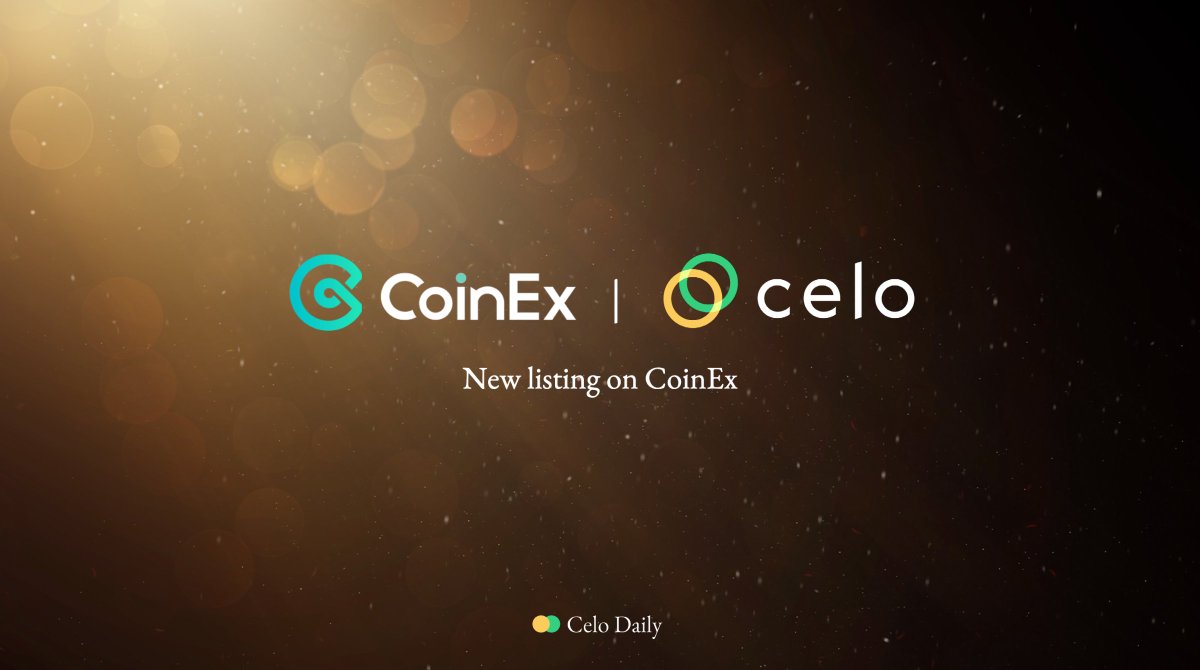 New listing! <a href="/coinexcom/">CoinEx Global</a> lists <a href="/CeloOrg/">Celo</a> today.

- Trading Pair: $CELO/$USDT, CELO/BTC

Learn more bit.ly/3DS7SKW