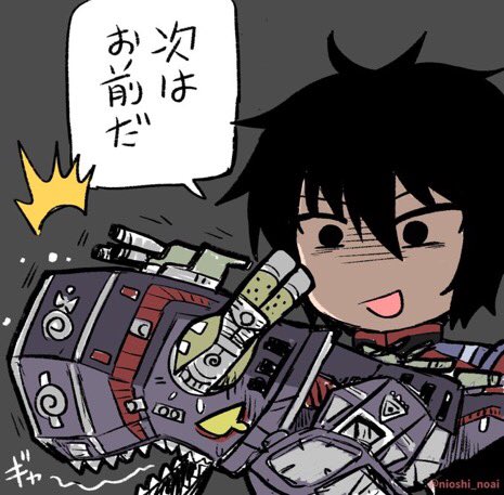 サムラック君なら過去に2回ほど!✒️
(エンブリオン苦戦中のときの絵と、エンブリオン撃破直後の絵) https://t.co/kYeShWSsVk 
