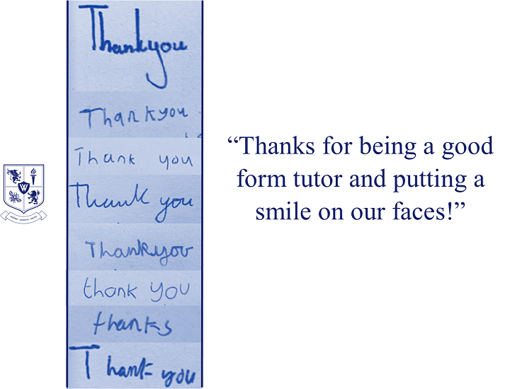 WellacreAcademy's tweet photo. At the end of term, we invited Pankhurst students to write to Wellacre staff and give special thanks for all they do.
We're proud to share Pankhurst students' words of recognition and thanks!
#HalfTermHero #Pankhurst #ThankYou https://t.co/1uf95HuFno