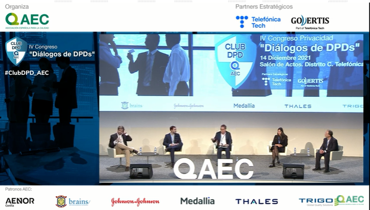 Continúa el IV Congreso Privacidad de <a href="/aec_es/">AEC</a> con <a href="/TelefonicaTech/">Telefónica Tech</a> y <a href="/govertis/">GOVERTIS</a>, con «Las Transferencias internacionales después de un año de muchos cambios» con <a href="/ammarcos/">Antonio Muñoz</a>, <a href="/leoplus/">Leandro Núñez</a>, <a href="/juliabacaria/">Júlia Bacaria Gea</a>, <a href="/eduardblasi/">Eduard Blasi</a> y @FGonzalezCalero