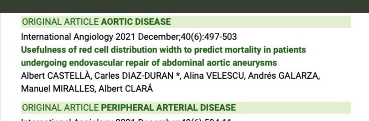 Cirurgia Vascular Hospital del Mar tweet media