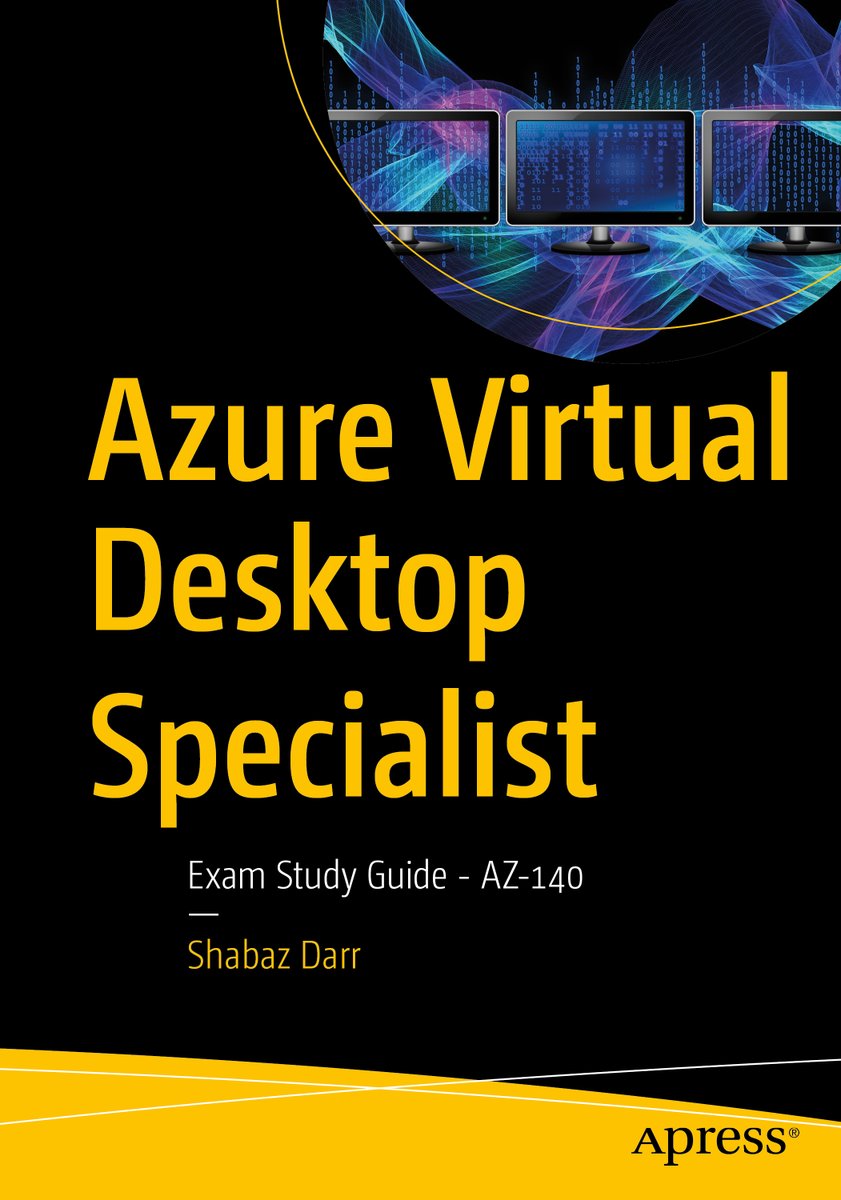 Really proud to announce that my 2nd book which is an exam study guide for the #Azure Virtual Desktop Specialist exam will be out early next year around February time! I will share a link to where you can purchase it soon! #CloudFamily #MVPBuzz