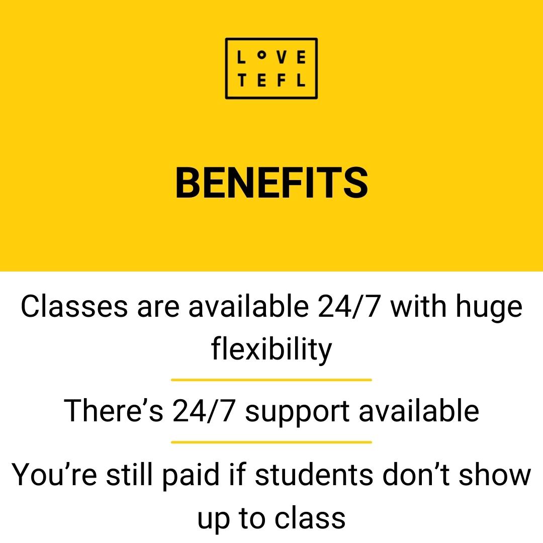 LoveTEFL's tweet photo. Teach English online full-time, part-time, or even a few hours a week, month or year with Latinhire!
You'll be teaching to students of children or adults based in Latin America that would be provided to you by Latinhire.
Want to apply? Visit » https://t.co/2mu0GDoJSA
#jobspost https://t.co/sdnwNunwla