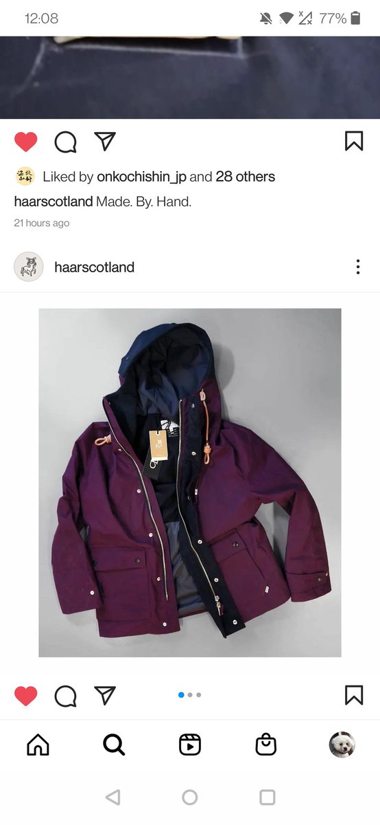 Gaydog221170's tweet photo. With @HaarScotland making my own jacket for me they had so many enquiries they've put it on their website in this colour for general sale #prettychuffed https://t.co/tM57M5gAFG