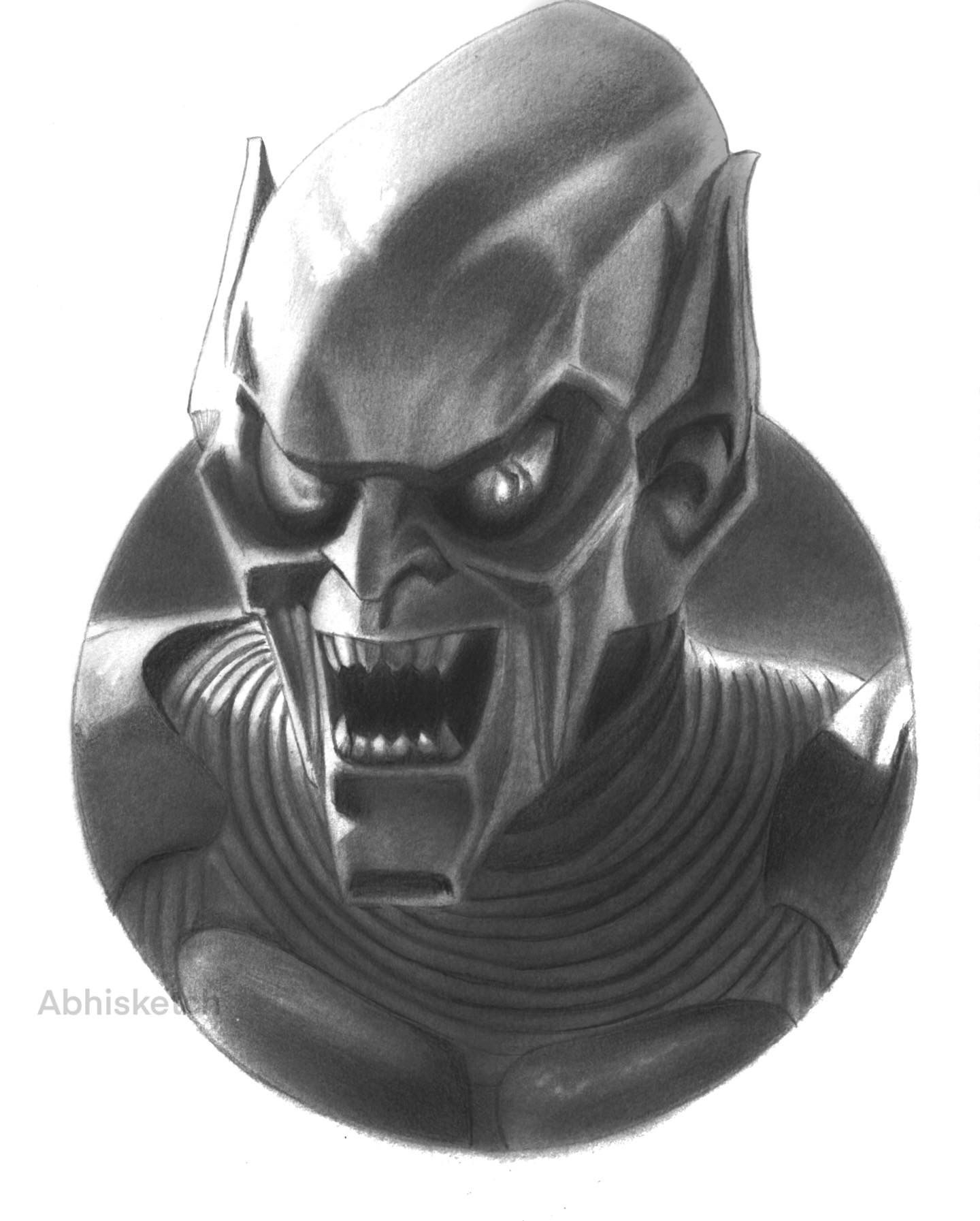 Green Goblin sketch | Just a quick sketch | Manny | Flickr