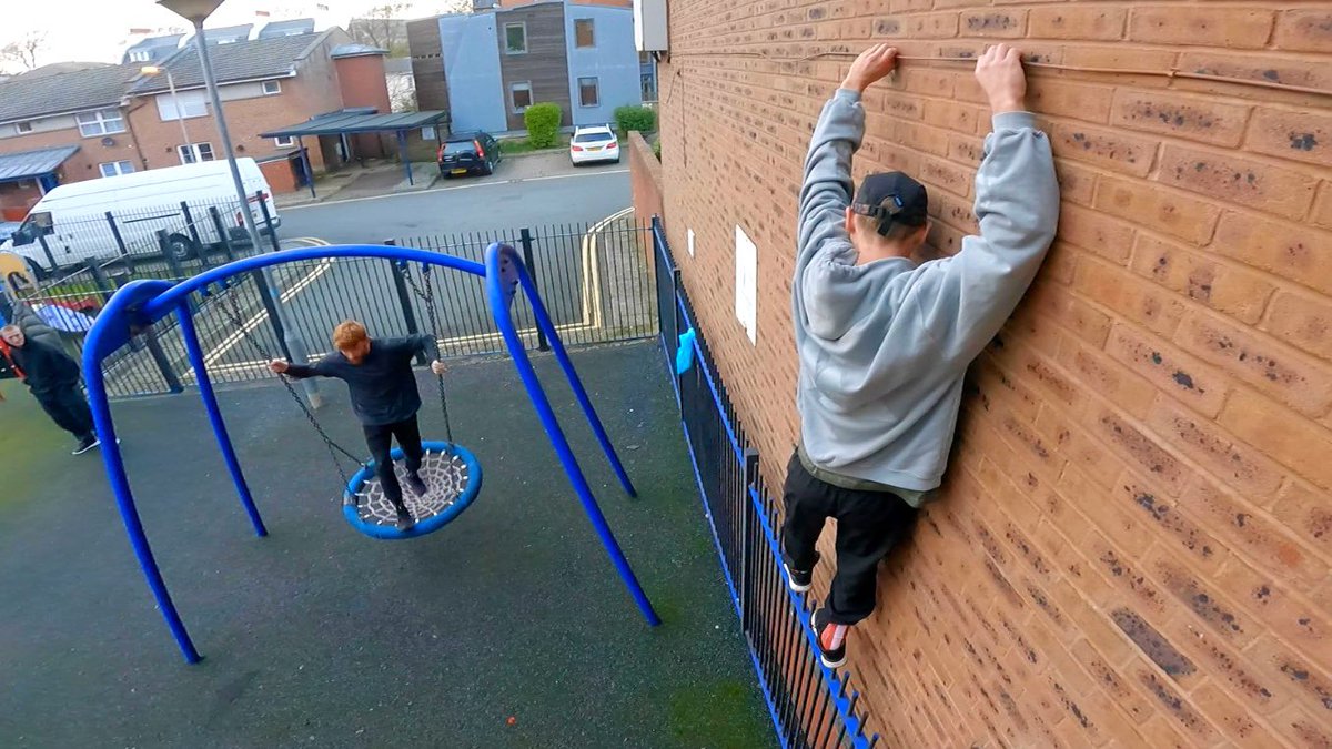 Get outside and copy the kids.