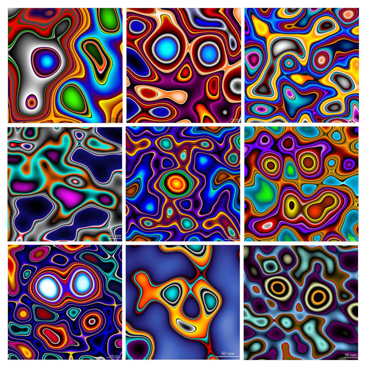 While trying to understand our alien technology, a world of trippy patterns was discovered by accident👇

Bringing Nanoscience to life, its my pleasure to present to you:

🔥Creatures of the Nanoverse🔥

opensea.io/collection/nan…

#NFT #sciart #art #nftart #NFTcollection #cryptoart