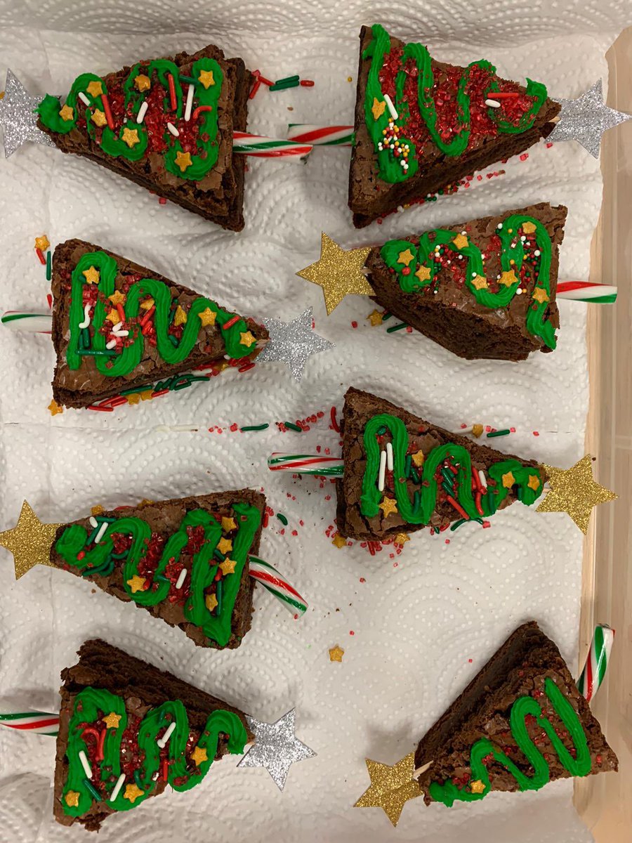 Maclehose's tweet photo. Mesmerised with these festive bakes from the 8M Tutor Group bake off this morning! https://t.co/abBdD9hsgv