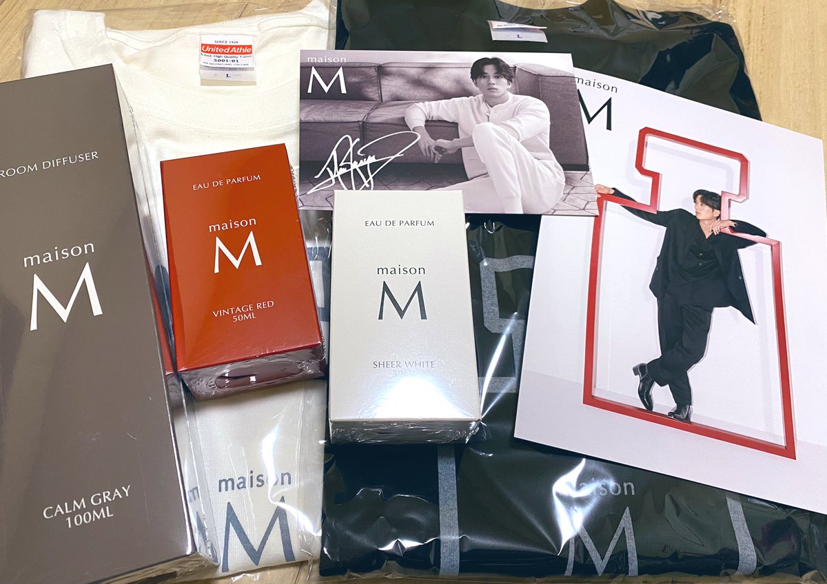gymym0208's tweet photo. 届きました😉💗
わーい✨香り楽しみ～😍✨
当選のTシャツもありがとうございます💕✨

@maisonM_
@Mackenyu1116 https://t.co/6d31eGwDtC