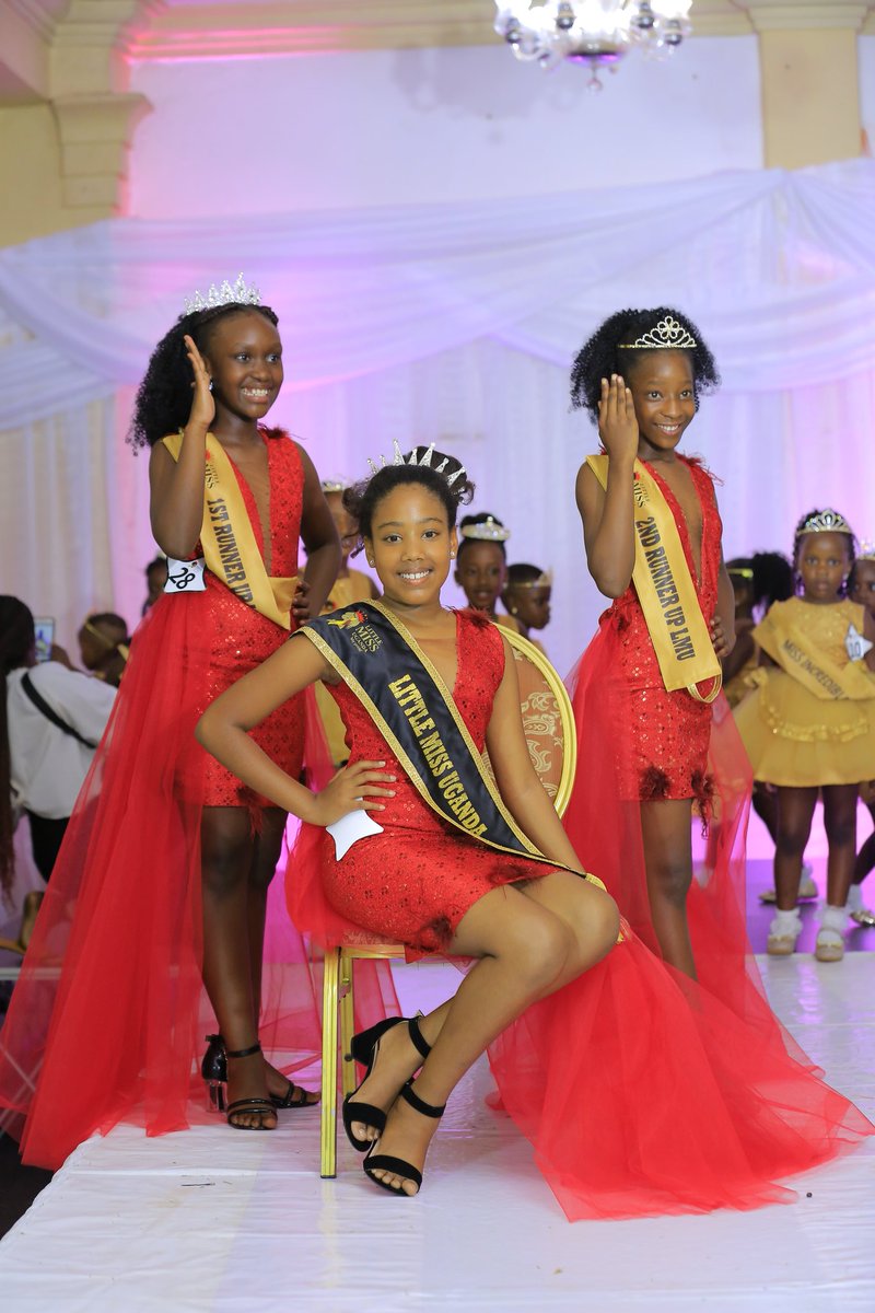 #littlemissUganda 2021
Queen Ariana lalani 
1st queen Nambozo Kimberly 
2nd queen Owomugisha Faith