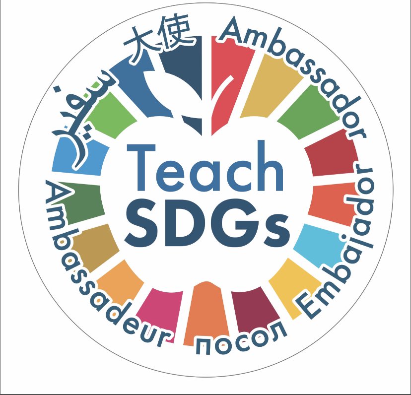 I am honored to join as Cohort 6 #TeachSDGs Ambassador! Looking forward to joining a global community of <a href="/TeachSDGs/">#TeachSDGs</a> educators working together to meet the <a href="/UN/">United Nations</a> 2030 Agenda to reach the # GlobalGoals! #SDGsaction! <a href="/Trousseetcrayon/">Cécile THOMAS</a>