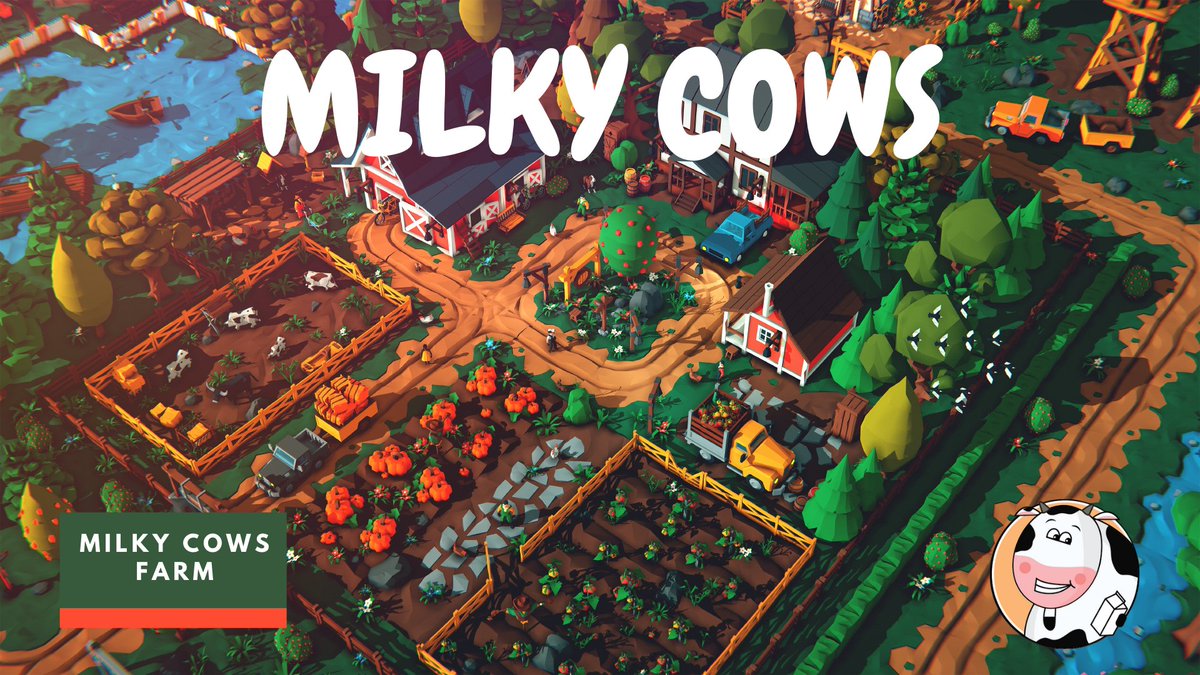 🚀BIG NEWS 🚀
🐮 🔥 Ready to See MILKY COWS FARM for the First Time 🔥 🐮 

Who Wants Some Lands🎉

#Metaverse #NFT #Solana #SolanaNFT