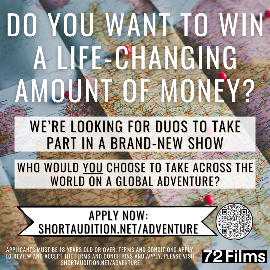 castinghouse2's tweet photo. Could you do with some serious #cash post Xmas? 
Got a friend/person who's good at  the #pubquiz &amp; can help you? 
Want to #travel the world whilst doing it?
Then apply for new #tvshow here (AD) https://t.co/yNQqlMJDHX