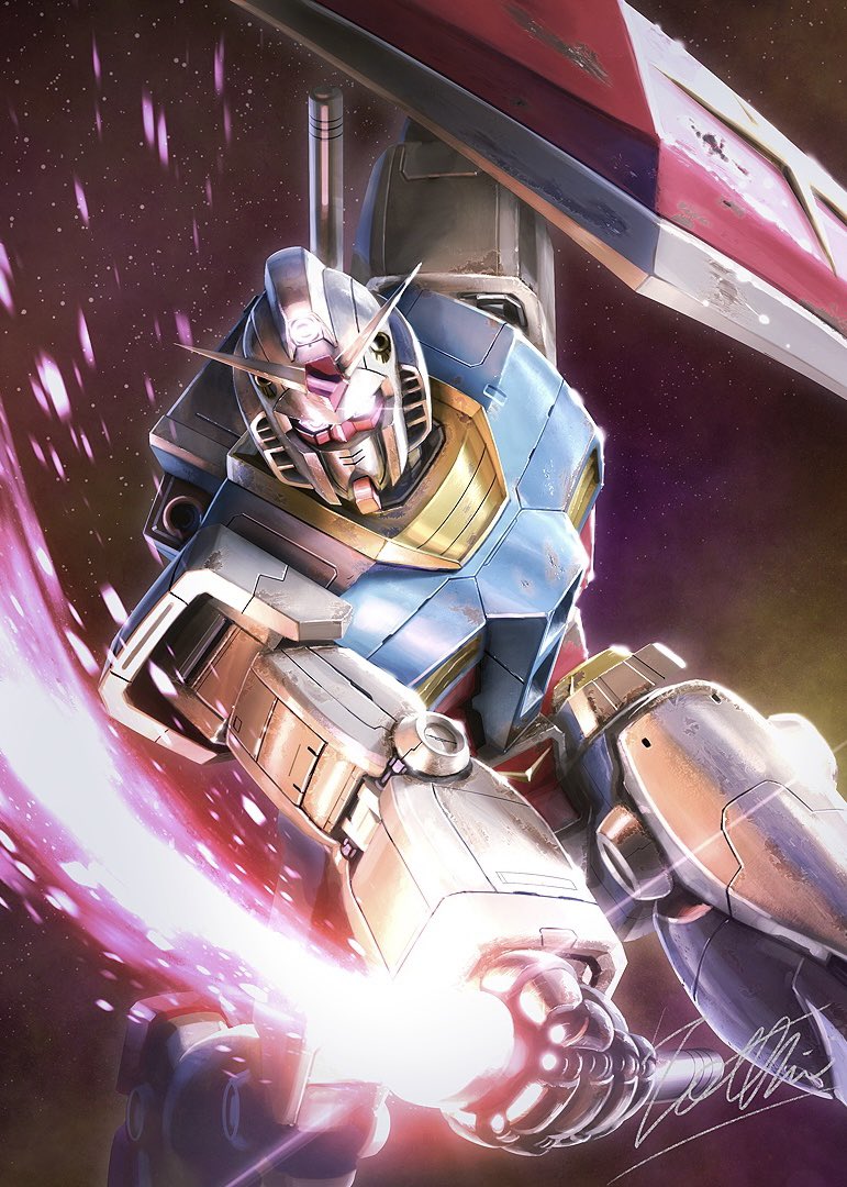 robot mecha no humans weapon sword beam saber shield  illustration images