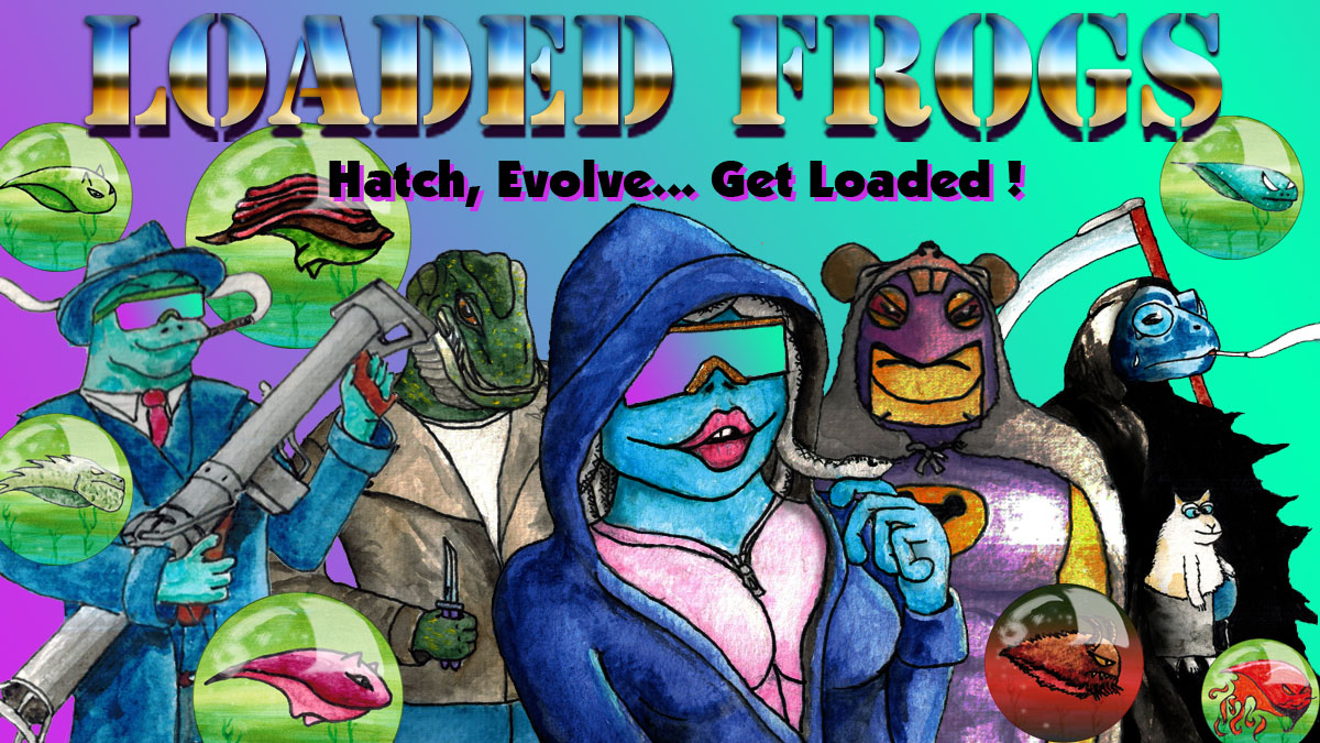 proofofpizza's tweet photo. 🐸💎🍕 @LoadedFrogs are Proof of Pizza verified!  They are doing free egg drops every Wednesday.  See how your Frog evolves... 🥚🐸 https://t.co/2xHq4oYivD