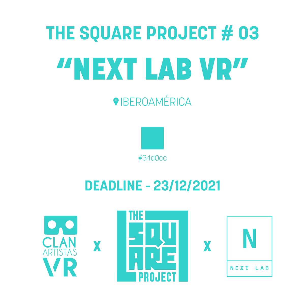WeirdMarket's tweet photo. 📣#NextLab presenta un concurso de #animación en #Quill con CLAN DE ARTISTAS VR!
Para participar crea una animación de 5 segundos que comience y finalice con el cuadrado aportado por la organización. Hay premios en juego... 🔥
#NextLab #ClanDeAartistasVR #TheSquareProject https://t.co/YjddUuWmY6