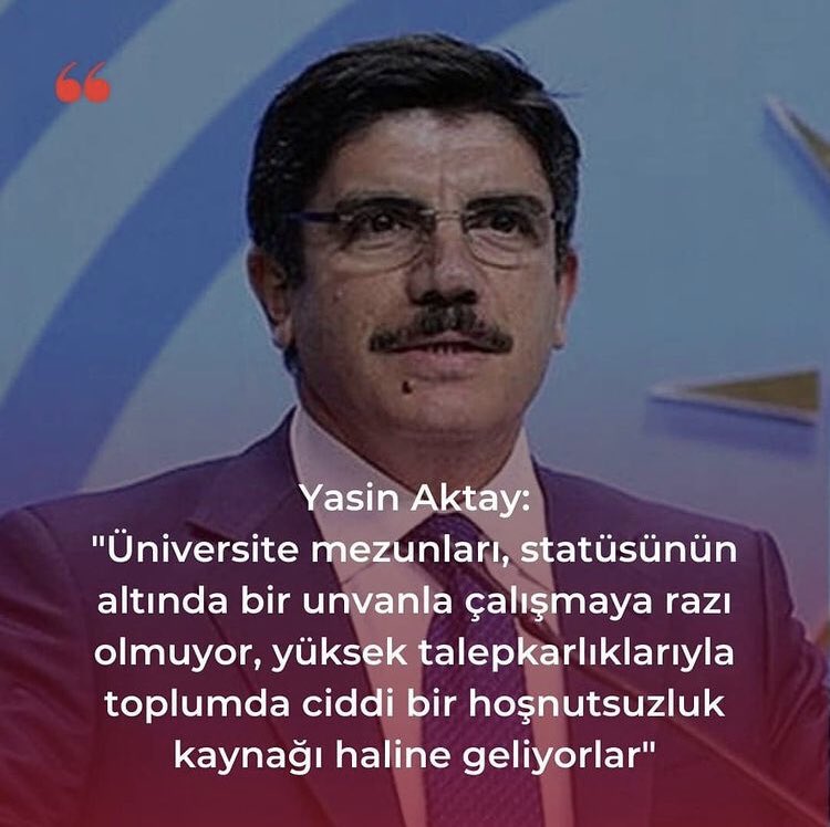 Eğitimde kalite düşüklüğünün ve yanlış insan kaynakları politikasının mağduru olan gençler;iktidarın “işin hakkını vermeden daha kolayını aramaya başlamaları” iddiasıyla bir kez daha suçlanıyorlar. #işsiz #gençişsizlik