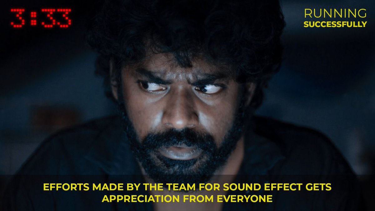 Bamboo Trees Productions (@bamboo_trees) on Twitter photo The Special Sound effects in film gets applause from audience !
#MoonuMuppathiMoonu Running Successfully in theatres ..
#333RunningSuccessfully
<a href="/menongautham/">Gauthamvasudevmenon</a> <a href="/iamSandy_Off/">SANDY</a> <a href="/Shruthiselvam_/">Shruthi Selvam</a> <a href="/NAMBIKAICHANDRU/">NAMBIKKAI CHANDRU</a>
<a href="/sathishmanohara/">Lenn UK.eth</a> <a href="/rameemusic/">Harshavardhan Rameshwar</a> <a href="/DeepakDFT/">Deepak S Dwaraknath</a> <a href="/reshupasupuleti/">Reshma Pasupuleti</a>
<a href="/teamaimpr/">Team AIM</a> The Special Sound effects in film gets applause from audience !
#MoonuMuppathiMoonu Running Successfully in theatres ..
#333RunningSuccessfully
<a href="/menongautham/">Gauthamvasudevmenon</a> <a href="/iamSandy_Off/">SANDY</a> <a href="/Shruthiselvam_/">Shruthi Selvam</a> <a href="/NAMBIKAICHANDRU/">NAMBIKKAI CHANDRU</a>
<a href="/sathishmanohara/">Lenn UK.eth</a> <a href="/rameemusic/">Harshavardhan Rameshwar</a> <a href="/DeepakDFT/">Deepak S Dwaraknath</a> <a href="/reshupasupuleti/">Reshma Pasupuleti</a>
<a href="/teamaimpr/">Team AIM</a>