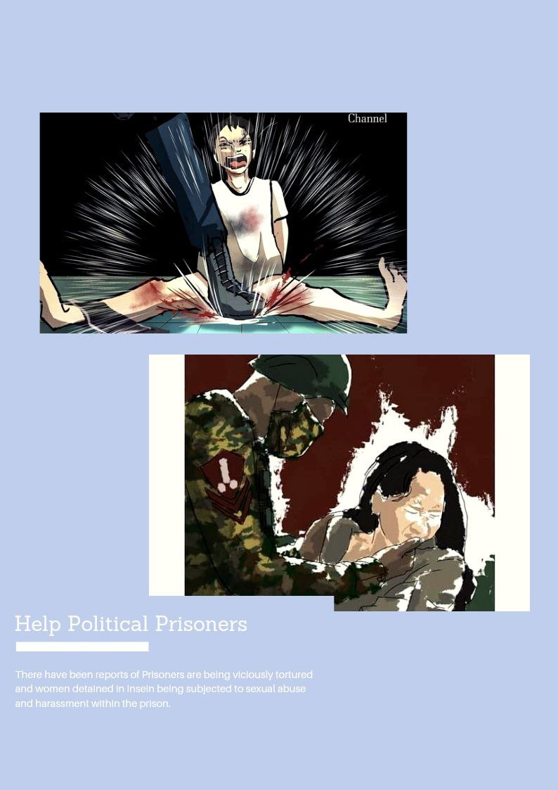 spring21MM's tweet photo. Political Prisoners are being vicious tortured by Prison Authorities including Military Terrorists.Detained Women are being subjected to sexual abuse and harassment within the prison.We urgently need @ICRC to help all political prisoners as soon as possible.
#HelpMyanmarPrisoners https://t.co/01gn4yghw8