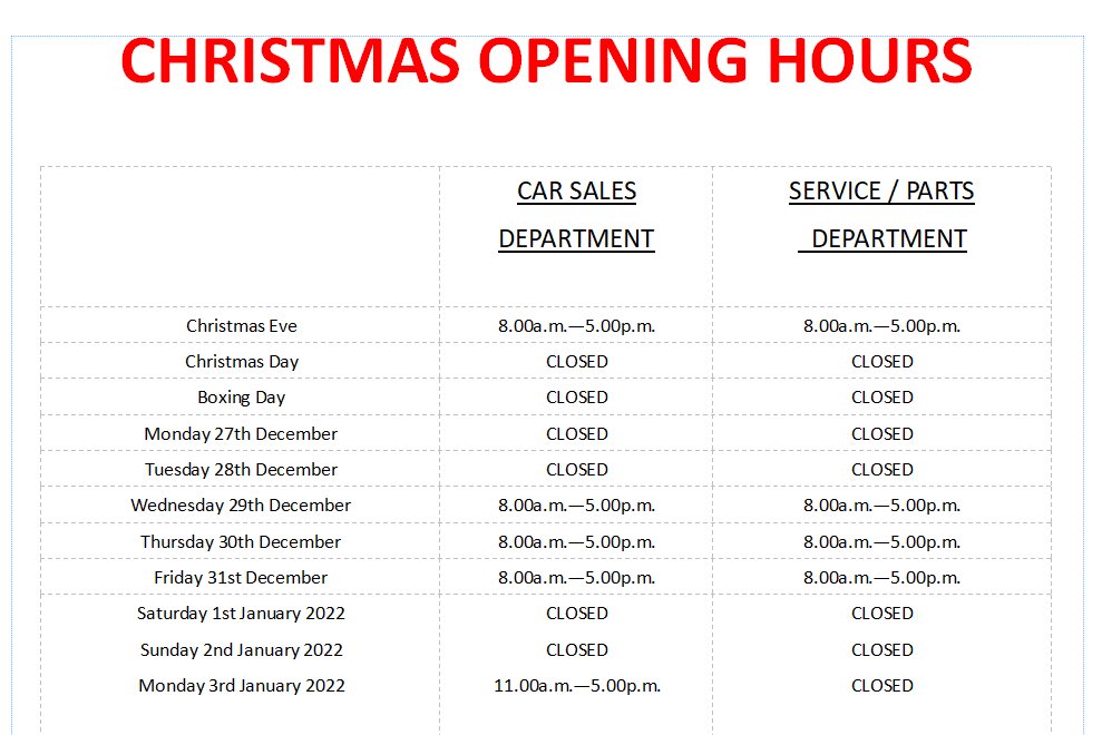 tynlongarage's tweet photo. Er gwybodaeth i chi gyd / For everyone's information!

#NadoligLlawen #HappyChristmas https://t.co/DvN9Tqix2g