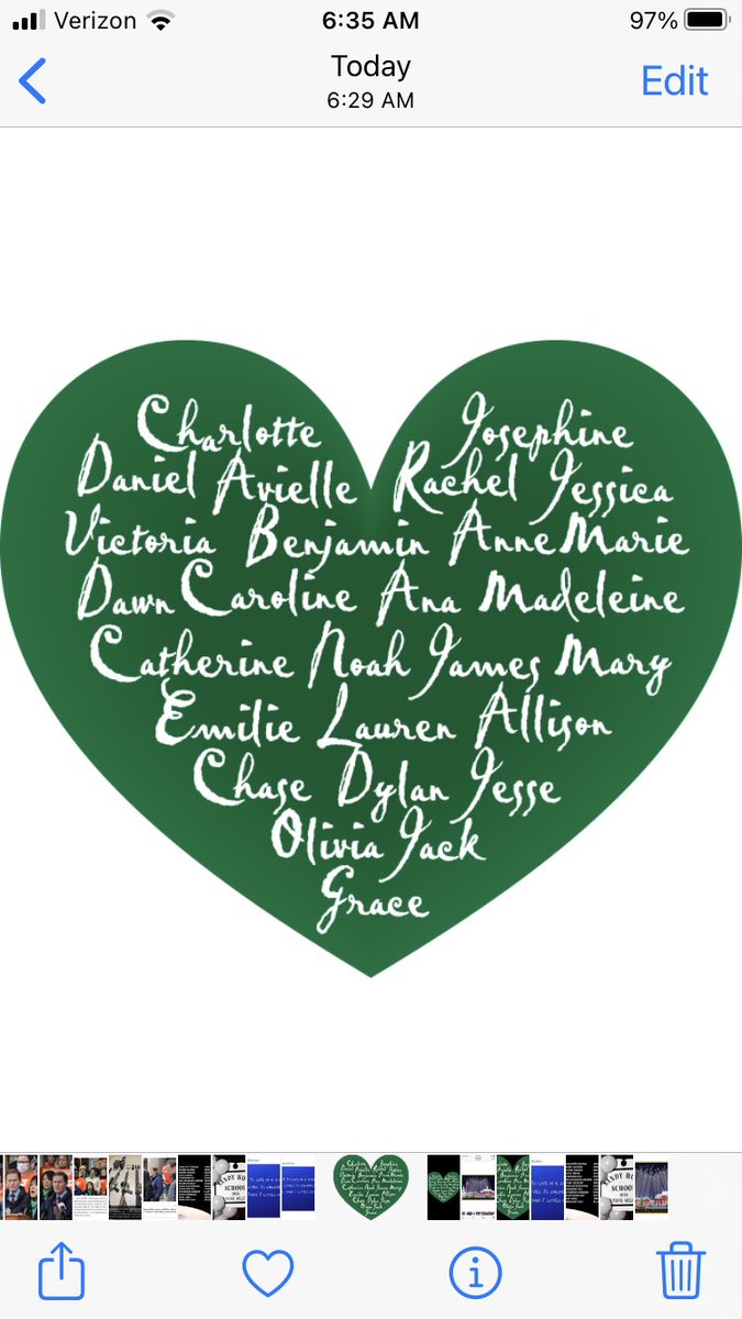 It’s been 9 years since a gunman with an AR15 took the lives of 26 innocent children &amp; 6 dedicated educators at Sandy Hook. Please support the foundations that were established by the families to honor their children &amp; loved ones: mysandyhookfamily.org #HonorWithAction