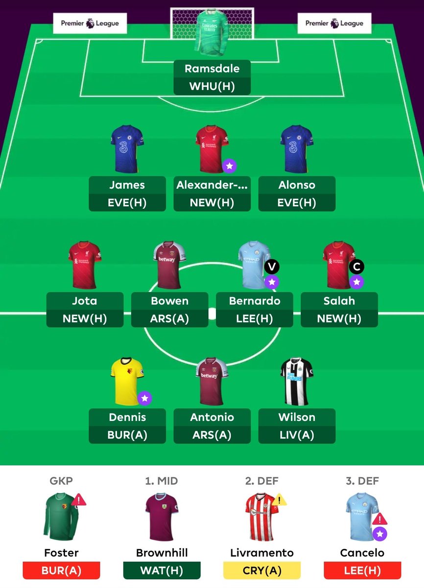 fplmasterminds's tweet photo. Use your FTs this week guys, don't roll!
Just thinking that I would waste a FT if the #PL is suspended due to covid from #GW18 &amp; then whenever it restarts you get a free WC😂
Probably Overthinking but modern problems need modern solutions😎

Suggestions for my FT?🤔
#FPL #GW17 https://t.co/EmciD1A9aB