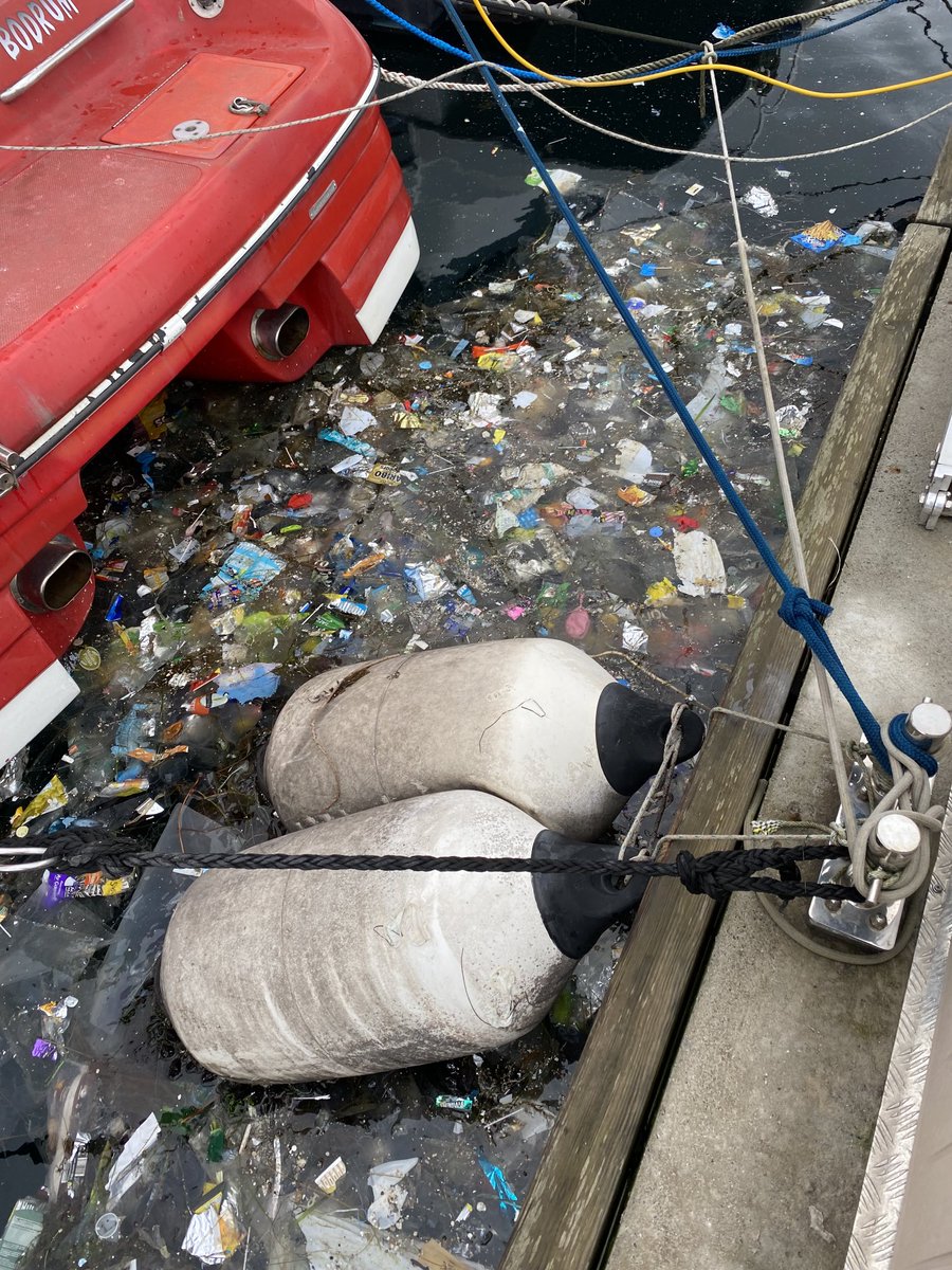 cemgurdeniznet's tweet photo. 14 Aralık 2021 saat 1450
Sarıyer Tarabya Rıhtımı: Deniz kirliliği artarak devam ediyor. Çöplerde yoğunluk naylon ve plastik ürünler. Bu malzemeler denizde 500 yılda çözülüyor. Medeni ülkeler ambalaj malzemesi olarak bunları artık kullanmıyor. Türkiye acilen önlem almalıdır. https://t.co/VUaPp6JM8N