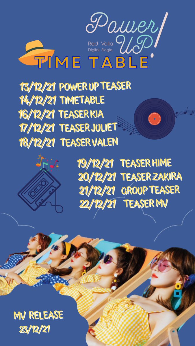 5REDVOILA's tweet photo. ️️
️️
️️
ㅤㅤ( ☀ )
ㅤㅤRED VOILA '𝐏𝐎𝐖𝐄𝐑 𝐔𝐏!'
ㅤㅤTIMETABLE RELEASE.
ㅤㅤㅤㅤ #REDVOILA
ㅤㅤㅤㅤ #POWERUP
️️
️️️️
️️ https://t.co/dV8lfsSAIL