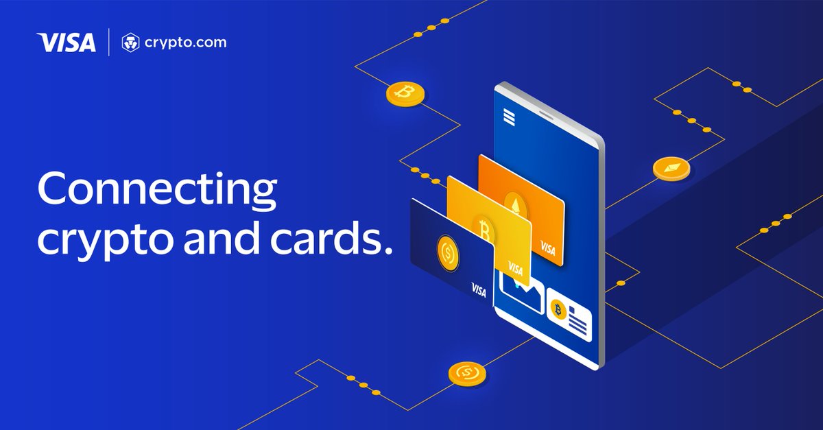 VisaNews (@visanews) on Twitter photo By tapping Visa's innovation and global scale, <a href="/cryptocom/">Crypto.com</a> launched a Visa card program - allowing their cardholders to use #crypto connected cards for everyday purchases at 70M+ merchant locations worldwide. Read the case study: vi.sa/3dKtkH4 By tapping Visa's innovation and global scale, <a href="/cryptocom/">Crypto.com</a> launched a Visa card program - allowing their cardholders to use #crypto connected cards for everyday purchases at 70M+ merchant locations worldwide. Read the case study: vi.sa/3dKtkH4