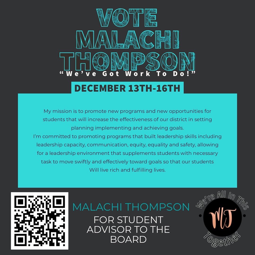 MalachiThomp's tweet photo. You can still vote! Let’s make this a great day! https://t.co/c5nLk0QTnO
VOTE MALACHI THOMPSON! #MalachiThompson2k22SA #Wevegotworktodo #itsmajor #imreadytowork https://t.co/nYvDGYwA8B