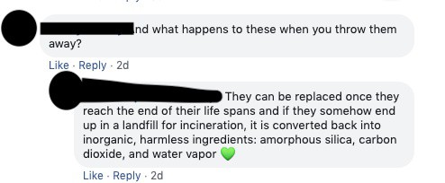 Silicone is simply another form of plastic, and unlike biodegradable, or compostable plastic, it doesn’t just break down and go back to nature.

Read more 👉 lttr.ai/o4ja

#plasticpollution #plastic #ClimateChange