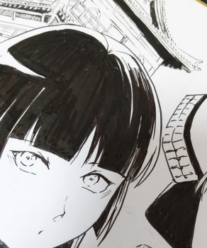 手描き色紙制作中

https://t.co/I8dM8aRTF1 