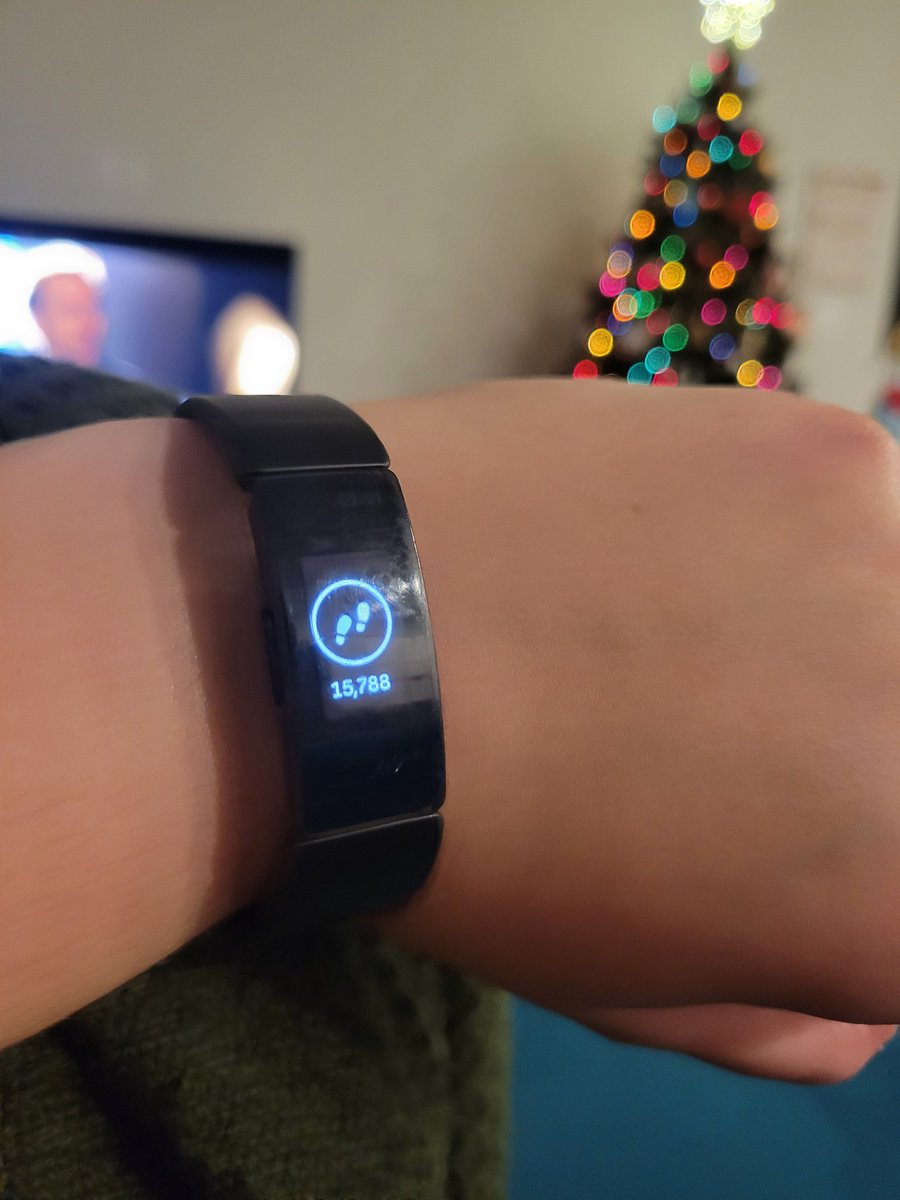 ellsworth_sci's tweet photo. Finally remembered to record my step count.🚶‍♀️But too tired to remember to post! 😴 #fundamental5 #powerzone #puttingmyfeetup https://t.co/0HW4uP9Udg