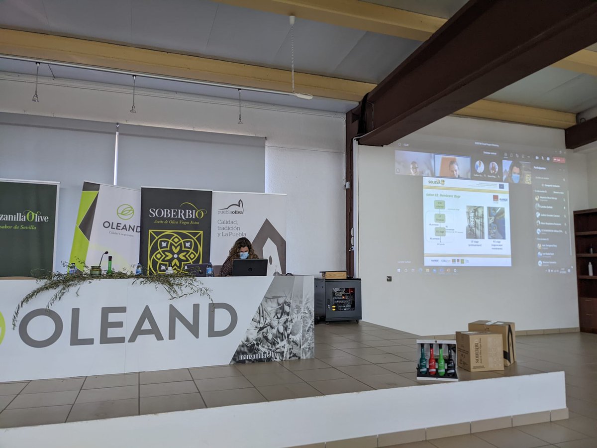 CTCAlimentacion's tweet photo. ▶️Nuestro responsable de Medio Ambiente, Miguel Ayuso asiste a la reunión final del #proyecto @LifeSolieva ♻️🫒

✅Participan de forma presencial las monitoras a nivel nacional y europeo https://t.co/fTdpMICnqu