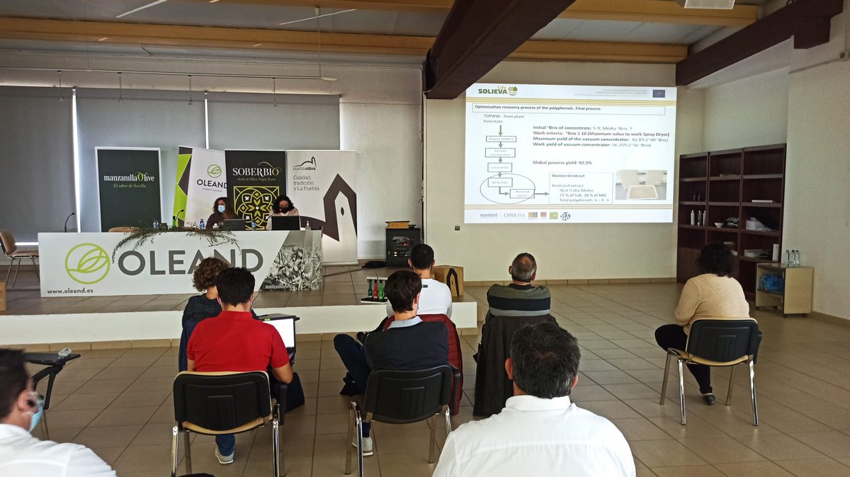 CTCAlimentacion's tweet photo. ▶️Nuestro responsable de Medio Ambiente, Miguel Ayuso asiste a la reunión final del #proyecto @LifeSolieva ♻️🫒

✅Participan de forma presencial las monitoras a nivel nacional y europeo https://t.co/fTdpMICnqu