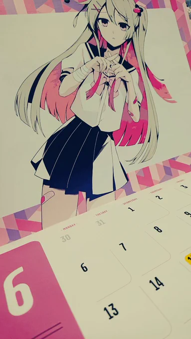 6月ページにはなんとベノムのルルちゃん載せていただきました!コミカライズ『ベノム』もよろしくお願いいたします! 