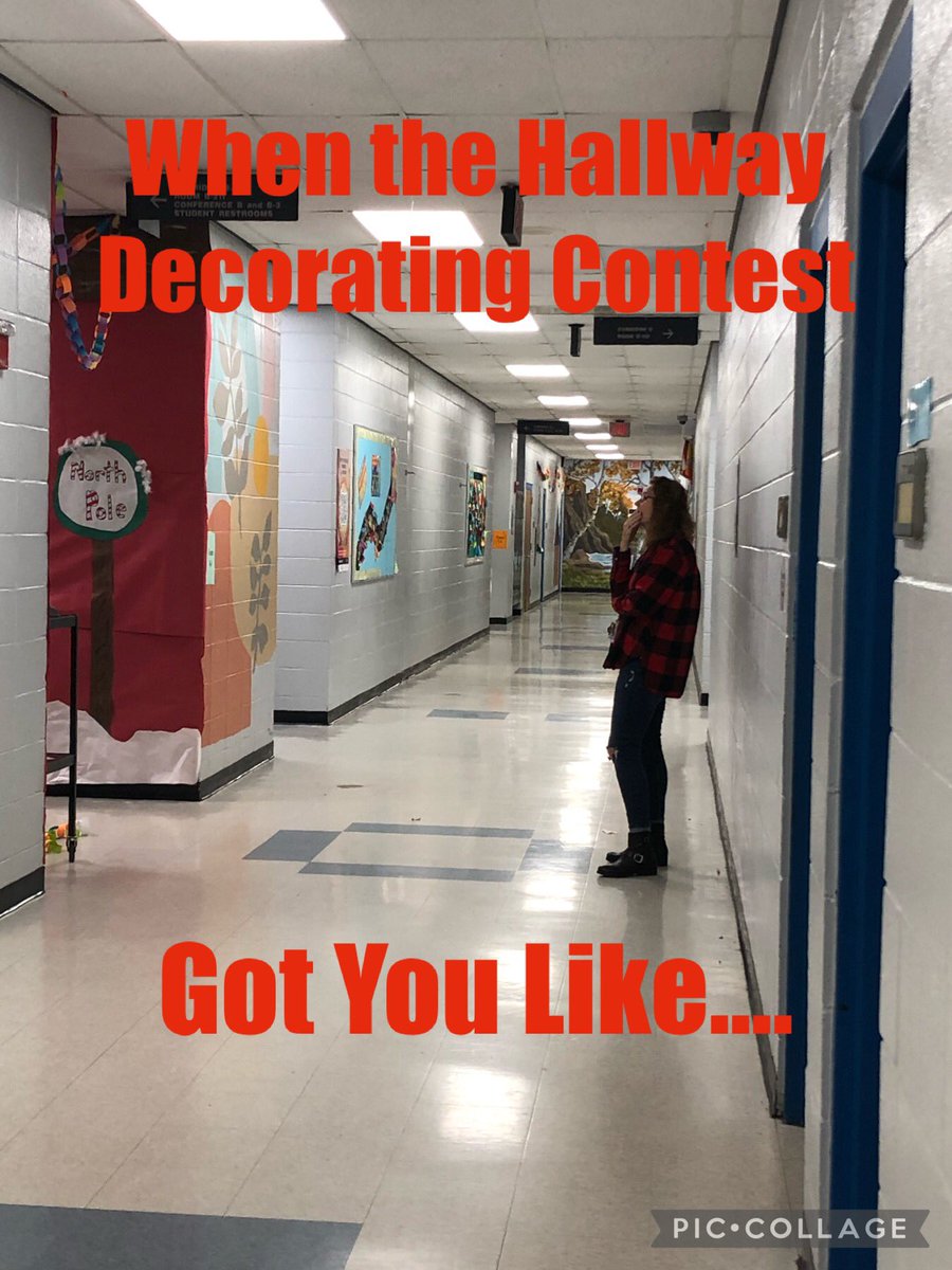 😂 Today is the day…judgement day for our Hallway Decorating Contest
🙋🏽‍♀️ We’ve got 5 community members coming to be special guest judges who will decide ONE winner
🎁 Winning team earns $200 in snacks and treats
🎅🏼 On a more serious note, team work has been inspiring