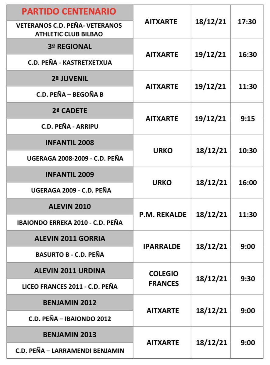 Club Deportivo Peña tweet media